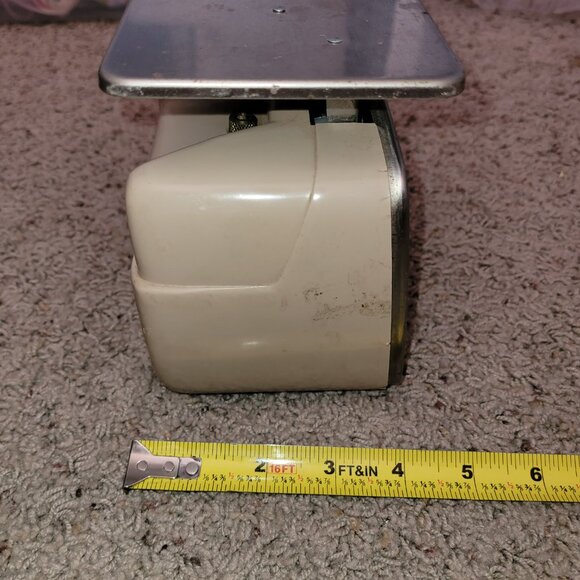 Vintage Pelouze 1977 Model Z2 Postal Scale 2 Lbs x 1/2 oz NICE weight retro - Picture 8 of 9